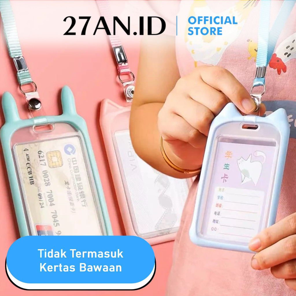 

MURAH ( 27AN.ID ) HOLDER GANTUNGAN TALI H497 KARTU AKSES KANTOR MRT BUSWAY LANYARD CARD HOLDER MOTIF