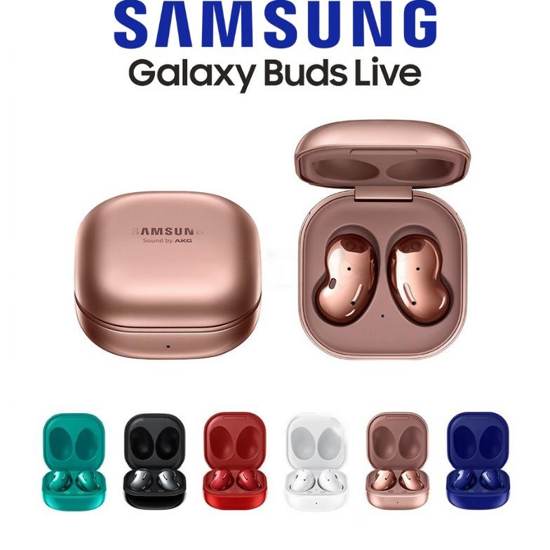 Headset Wireless 100% Samsung Galaxy Buds Live Sports Headset Bluetooth Handset Earbuds 24Bit Hi-Fi 