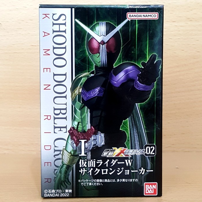 SHODO-XX Kamen Rider 02 [DOUBLE] W Cyclone Joker HEISEI Shotaro Philip