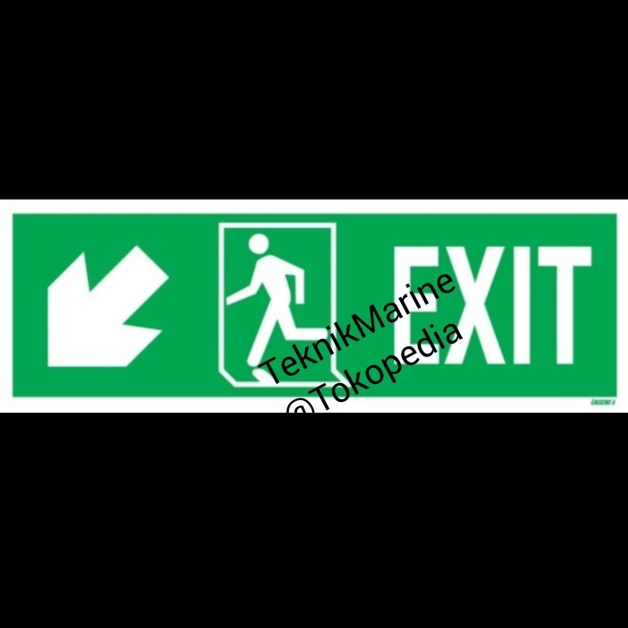 

Beli - Imo Sticker 33.4406 Exit Man Run Down Left 10X30Cm/ Imo Symbol Sticker