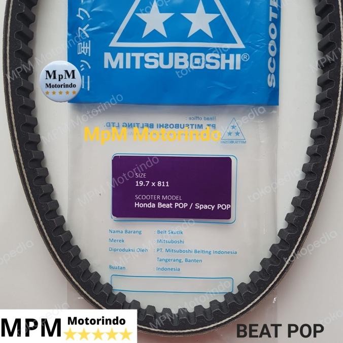 V-Belt Only Vanbelt Beat Pop Esp Street-Scoopy Fi Esp Mitsuboshi