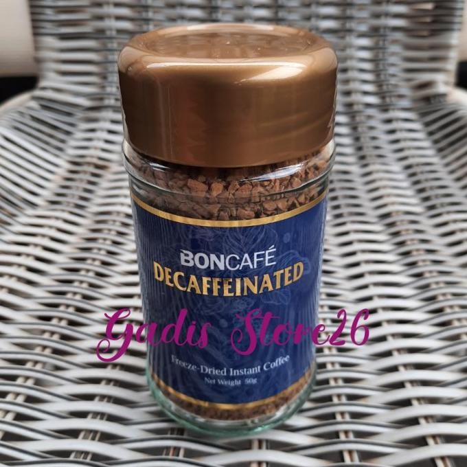 

Boncafe Decaf 50 Gr | Decaffeinated | Freeze Dried | Instant Coffee