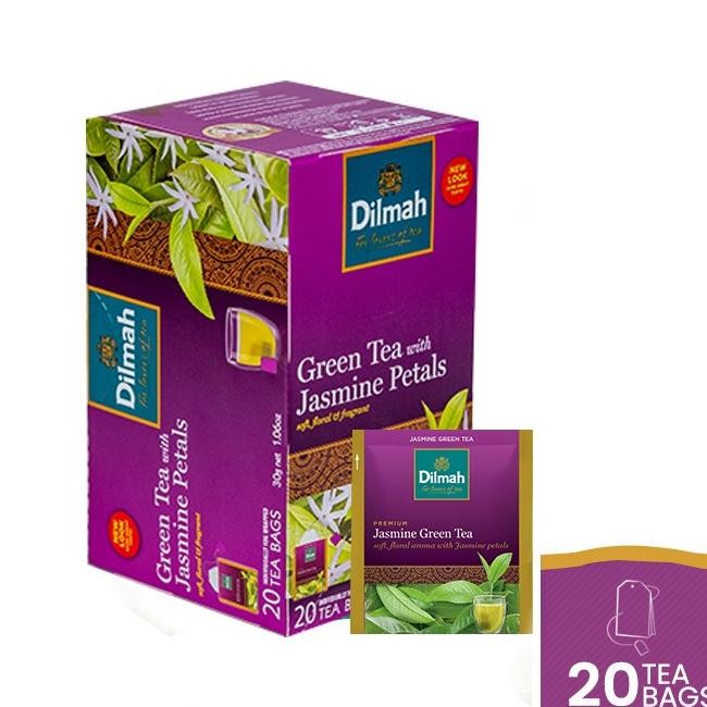 

Dilmah Green Tea Jasne - Teh Celup
