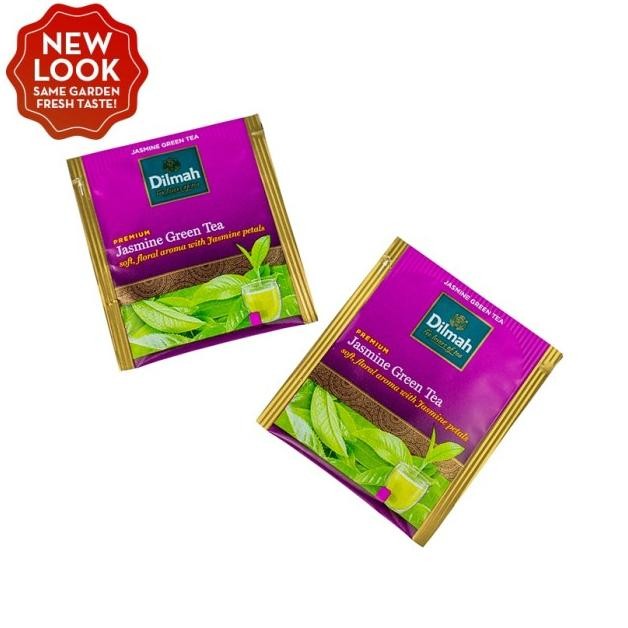 

Dilmah Green Tea With Natural Jasne - Teh Celup