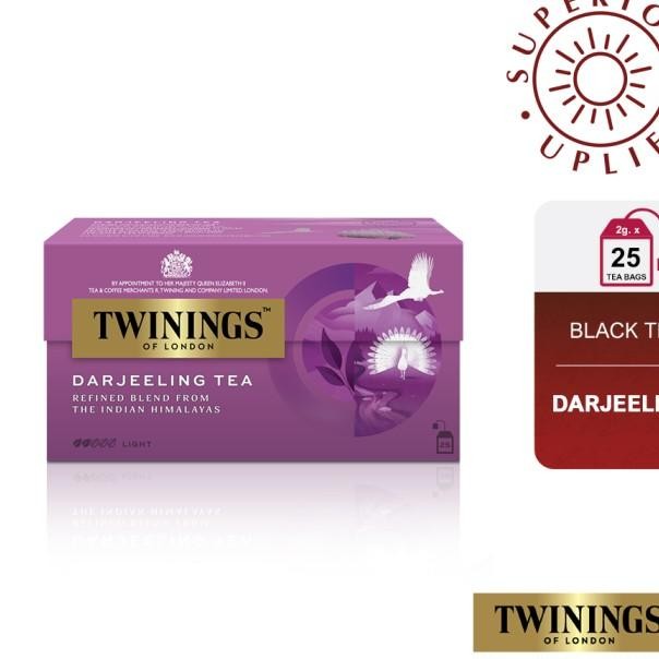 

Twinings Teh Hitam Celup Darjeeling Tea 25X2Gr