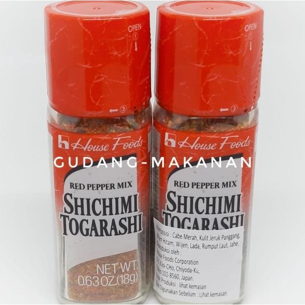 

House Shichi Togarashi / Cabe Bubuk Campuran Jepang 18Gr