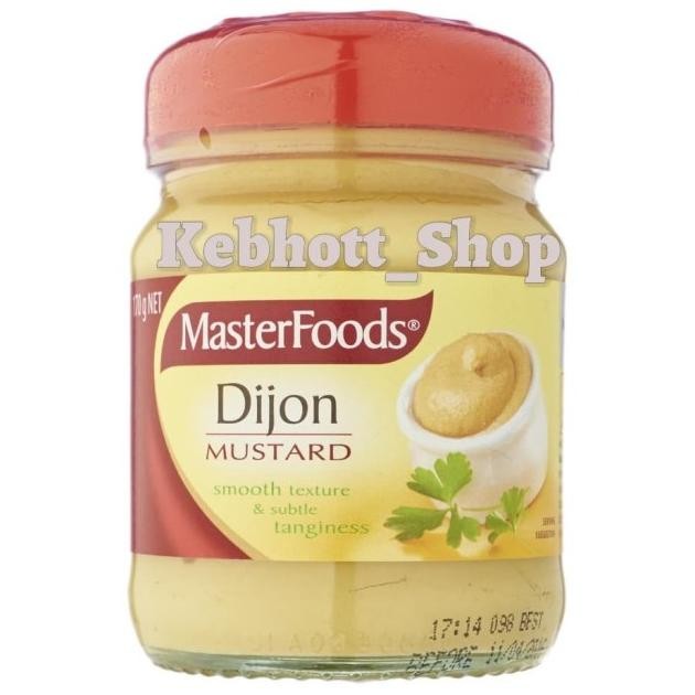 

Masterfoods Dijon Mustard Smooth Texture & Subtle Tanginess 170Gr