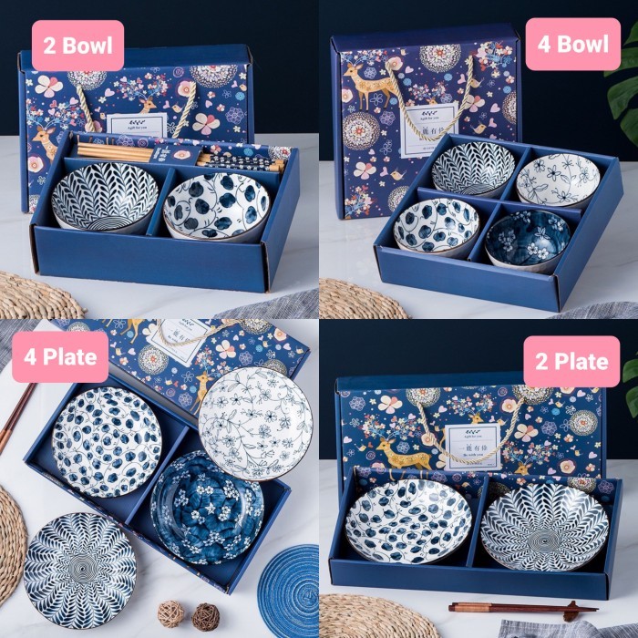 

Deer Box Dining Set / Gift Box / Kado Wedding / Warming House / Plate Terlaris