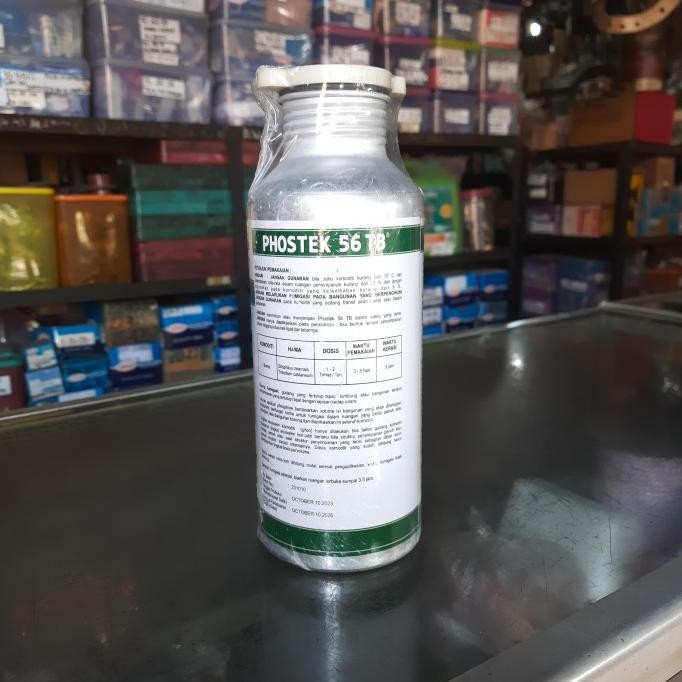 siap kirim] PHOSTEK TB56 OBAT BASMI KUTU BERAS JAGUNG KACANG GABAH FUMIGAN