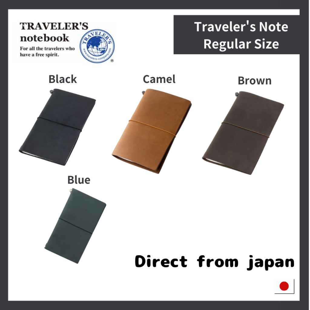 

Traveler's Note Ukuran Reguler Hitam/Unta/Cokelat/Biru 15193006,【Langsung dari Jepang】 |xR28yBIw|