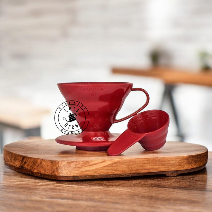 Hario V60 Plastic Coffee Dripper 01 (1-2 Cups) / Dripper Hario Plastik / Dripper Hario / Hario