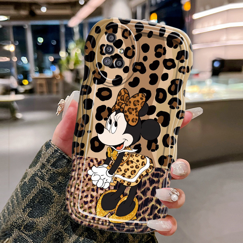 Casing Hp Untuk Samsung Galaxy A51 M40s Case Casing Softcase Mouse bergaris HP Kesing gelombang tran