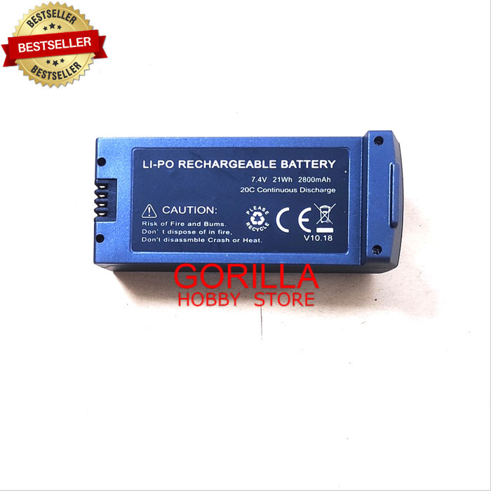 adastok baterai drone JJRC X21 7.4V 2800mAH