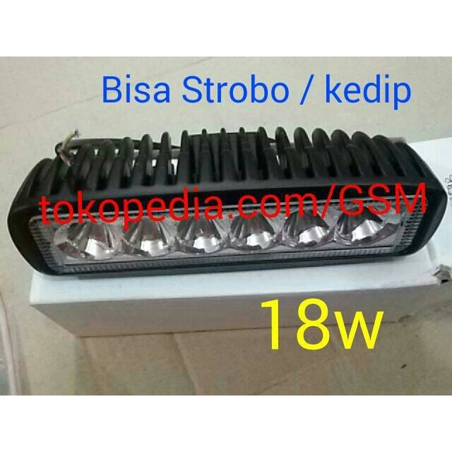 NEW LED Bar Lampu sorot LED STROBO tembak Offroad Drl motor mobil