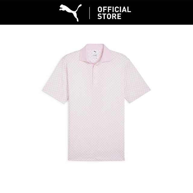 PUMA Polo Kotak-kotak Pria x Arnold Palmer