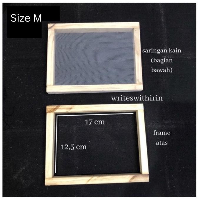 Terbaik (Writeswithirin) Cetakan/ Saringan Kertas Daur Ulang Diy Kit