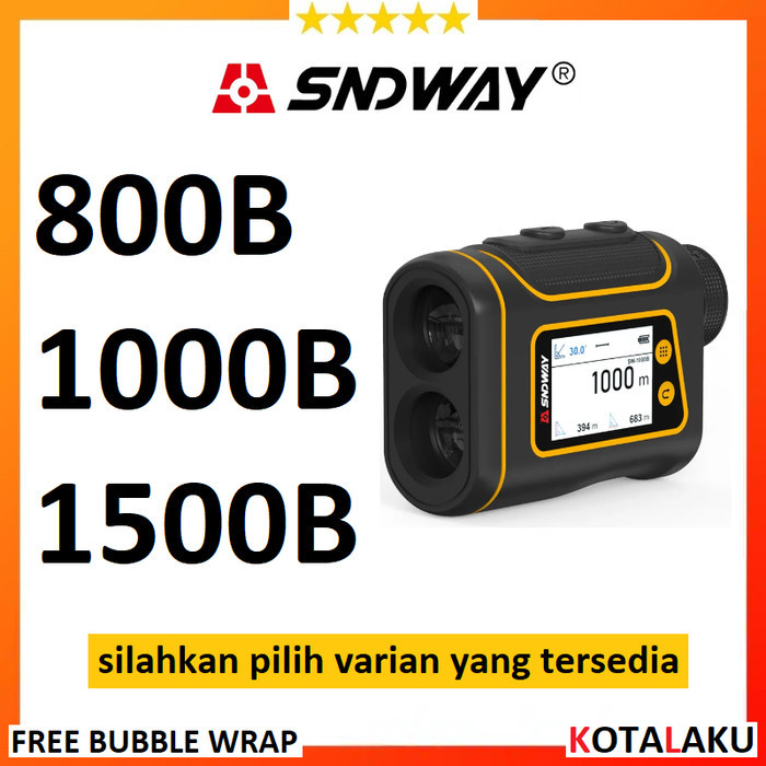 

newgan!! Sndway SW 800B 1000B 1500B Meteran Laser Meter Digital Rangefinder