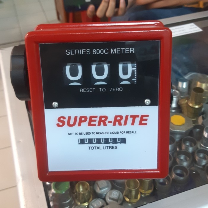 

newgan!! Flowmeter super rite 1 inchi
