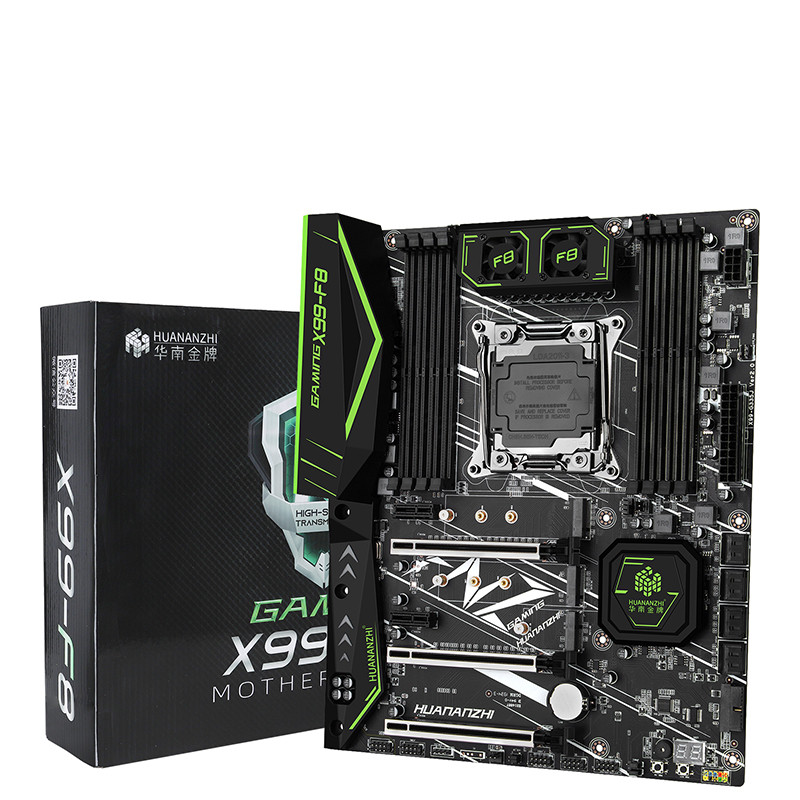 New Huananzhi X99 F8 Motherboard Slot Lga2011 3 Usb3.0 Nvme M.2