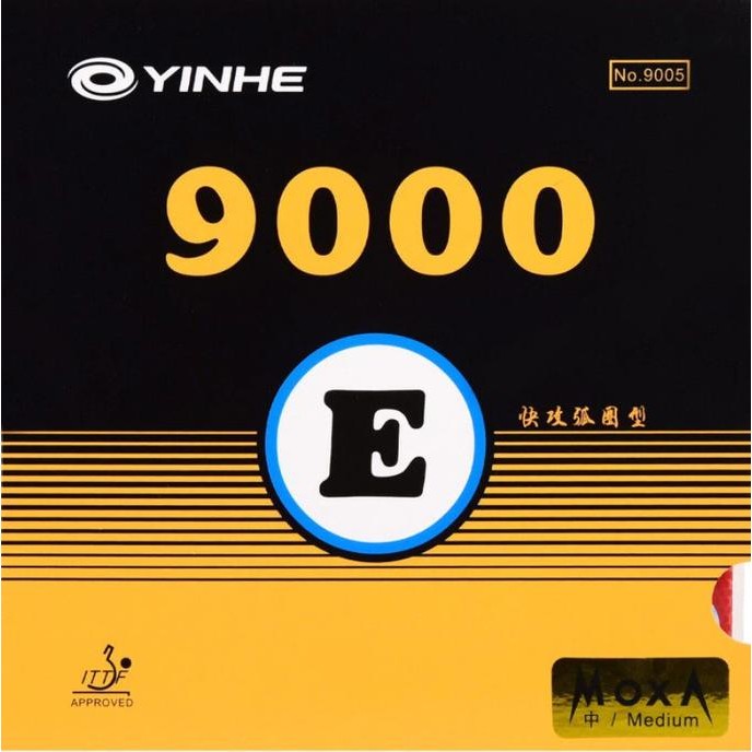 Karet Bat Tenis Meja Pingpong Yinhe 9000E Sponge Medium Original