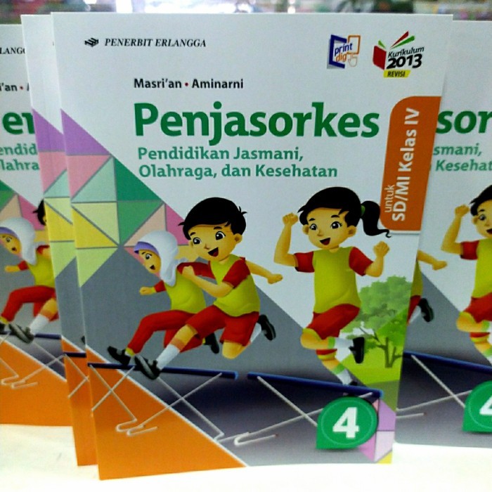 

buku kelas 4 sd penjasorkes / pjok / penjaskes sd kelas 4 sd erlangga