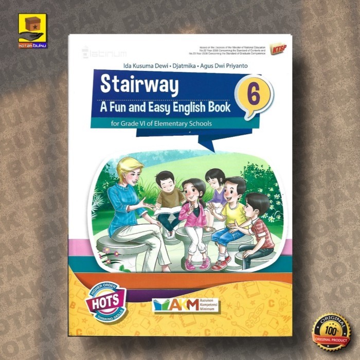 

STAIRWAY / STARWAY BAHASA INGGRIS SD / ENGLISH SD KELAS 1 2 3 4 5 6 PL