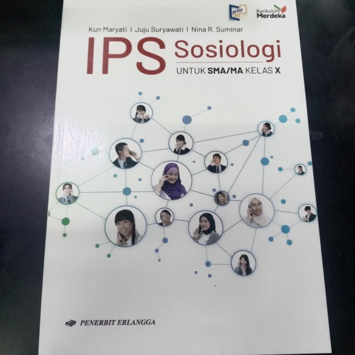 

Buku IPS Sosiologi kelas 10 SMA / MA Kurikulum Merdeka Erlangga