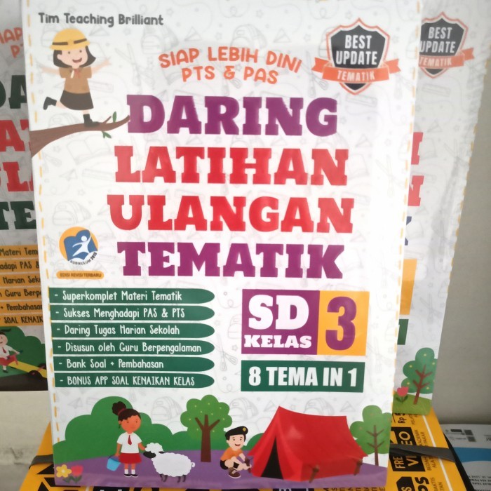 

BUKU TEMATIK KELAS 3 SD - DARING LATIHAN ULANGAN TEMATIK 8 Tema In 1