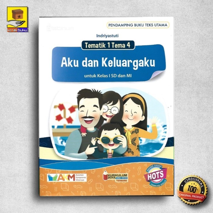 

BUKU TEMATIK SD KELAS 1 TEMA 1 2 3 4 5 6 7 8 AKM - HOTS PLATINUM SD