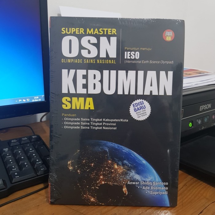 

BUKU OLIMPIADE SUPER MASTER KSN KEBUMIAN SMA/MA - PENUNUTUN IESO