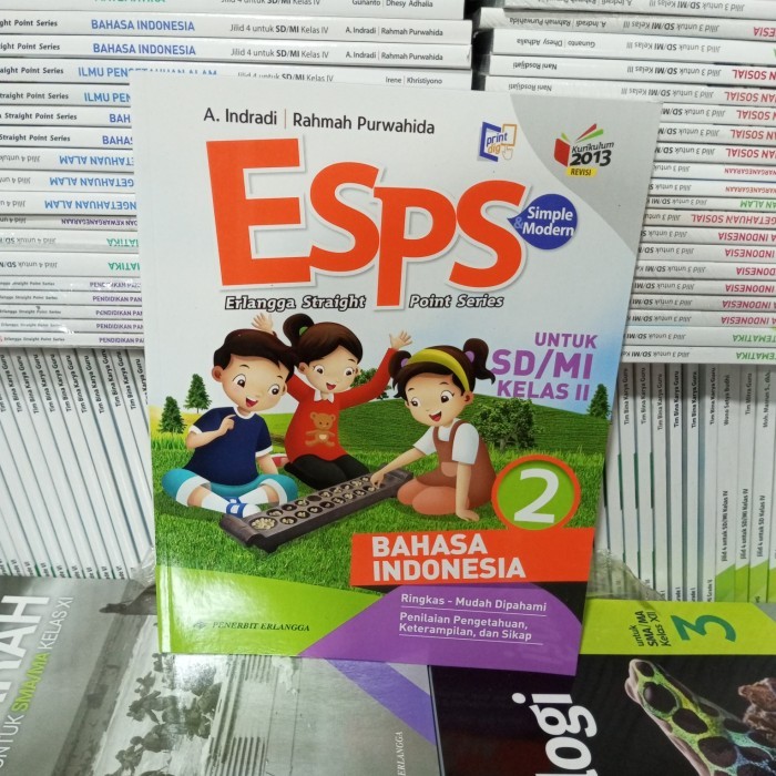 

BUKU ESPS KELAS 2 SD BAHASA INDONESIA ERLANGGA EDISI REVISI 2013