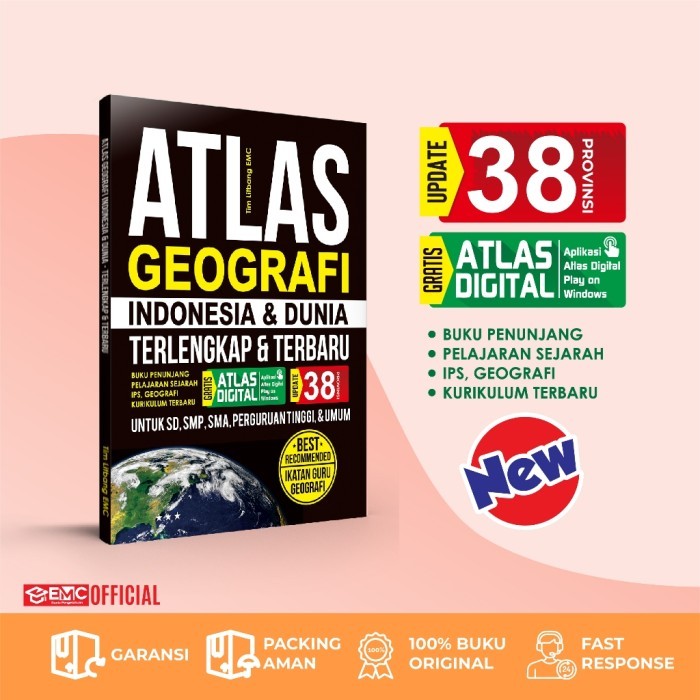 

Atlas Geografi Indonesia & Dunia Terlengkap & Terbaru