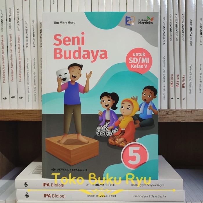 

Buku Seni Budaya Kelas 5 SD Kurikulum Merdeka Erlangga