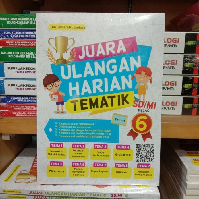 

Buku Soal - Juara Ulangan Harian Tematik Kelas 6 SD