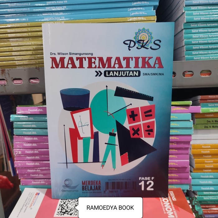 Buku PKS Matematika Lanjutan SMA kelas 12 Kurikulum Merdeka Gematama