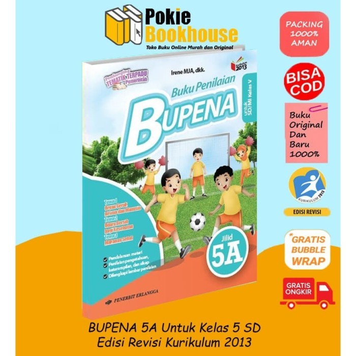 

BEST SELLER ORIGINAL BUPENA 5A KELAS 5 K13N ERLANGGA IRENE DKK