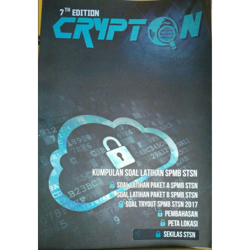 

BUKU CRYPTON PANDUAN UJIAN MASUK STSN 2018