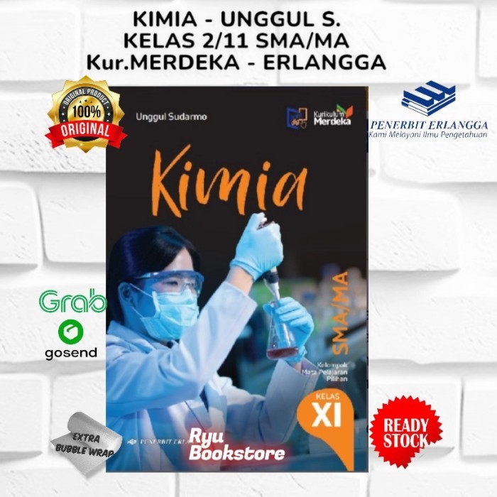 

Original Kimia (Unggul) Kls 2/11 SMA/MA Kur.Merdeka - Erlangga