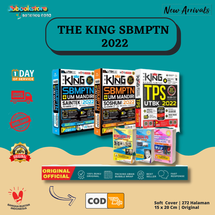 

BUKU THE KING SBMPTN 2022 / SKS IPS / SKS IPA / SBMPTN SOSHUM SAINTEK