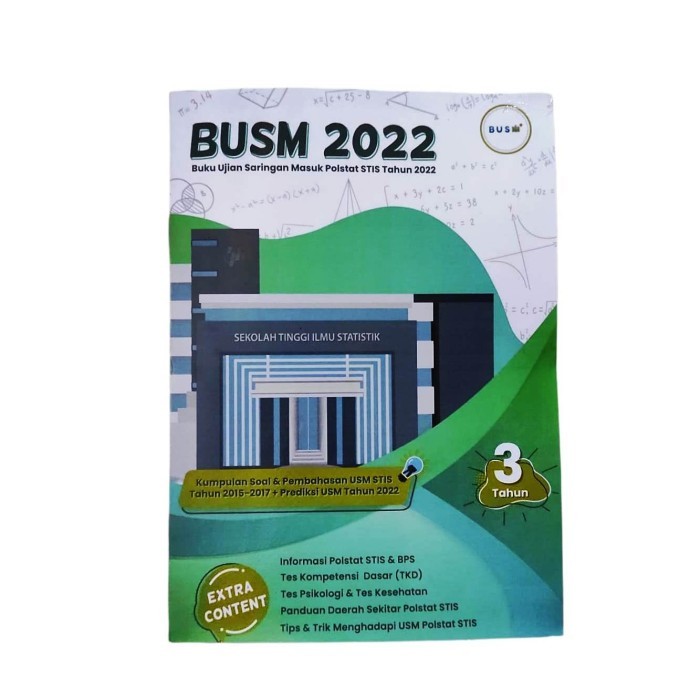 BUKU USM POLSTAT STIS 2022 BUSM STIS RESMI KOPMA STIS