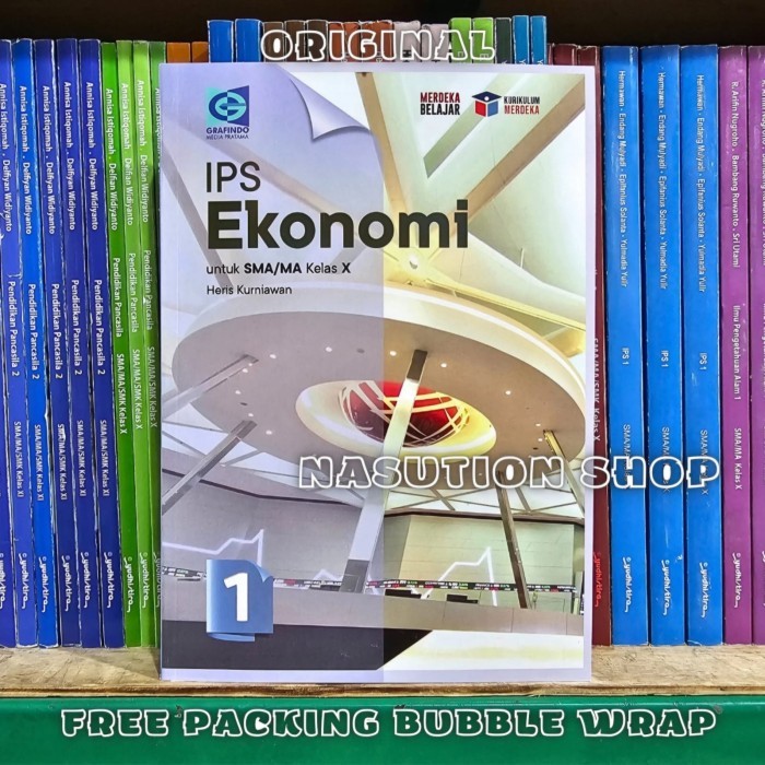 

Buku Ips Ekonomi Kelas 1 2 3 / 10 11 12 SMA Grafindo Kurikulum Merdeka