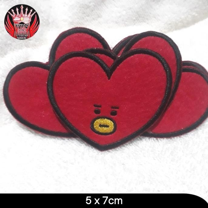 

{{{{{{] EMBLEM BORDIR Marushin bt21/LOGO BORDIR/PATCH CHARACTER/PATCH BT21