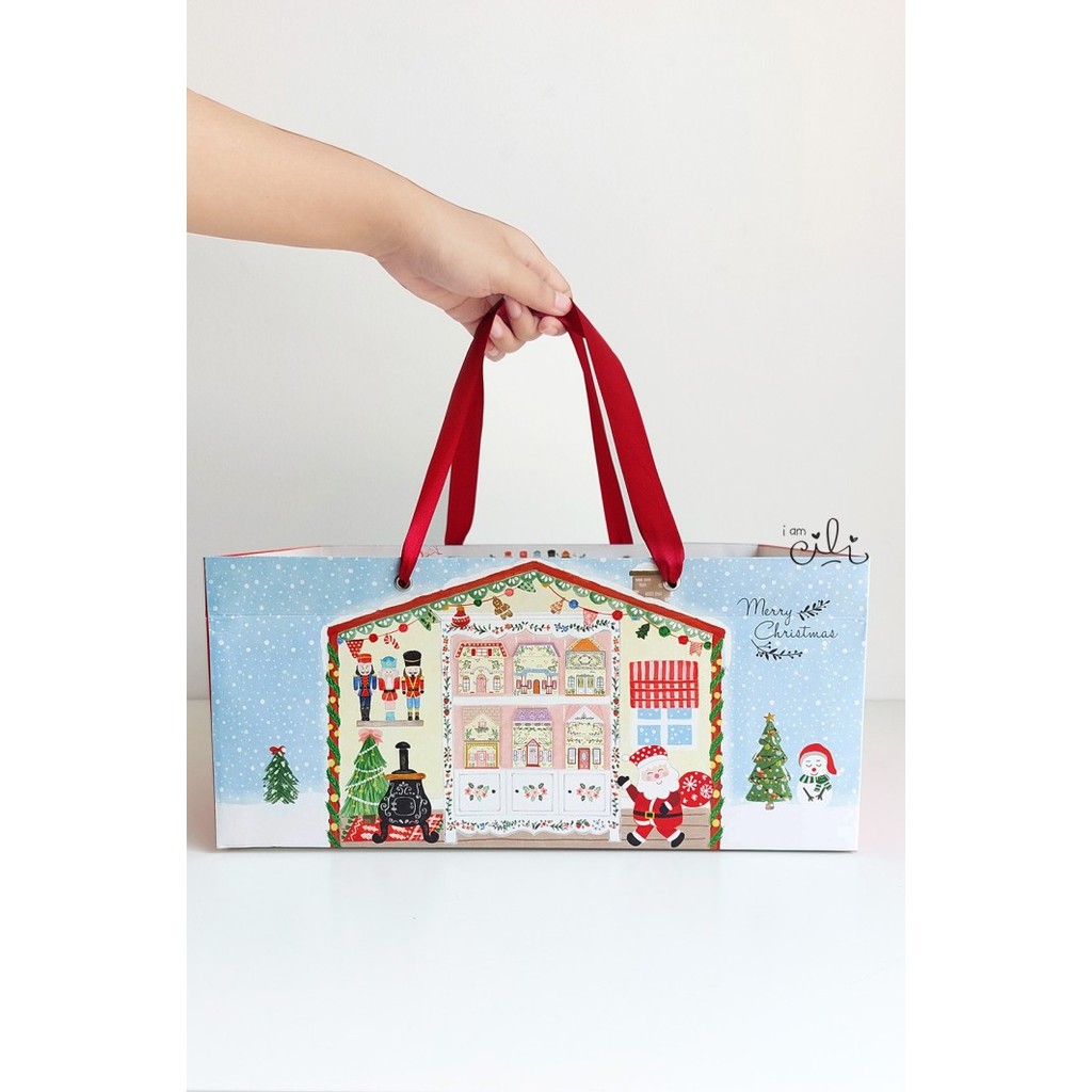 

(Paperbag Beth) Paperbag Tas Kertas Christmas 33 X 24 X 15 Cm Terlaris