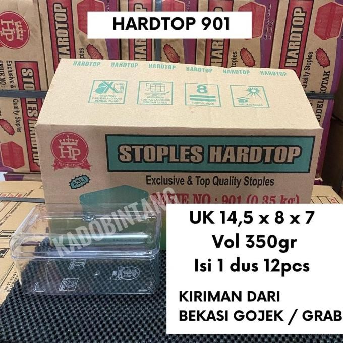 Toples Kue Kering Nastar Dessert Kotak Persegi Panjang Hardtop 901