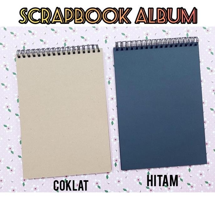 

\\\\\] Scrapbook Album Ukuran A5 Journal, Notebook, Diary, Buku Catatan
