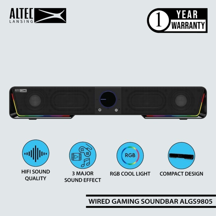 Speaker Altec Lansing Soundbar Algs9805