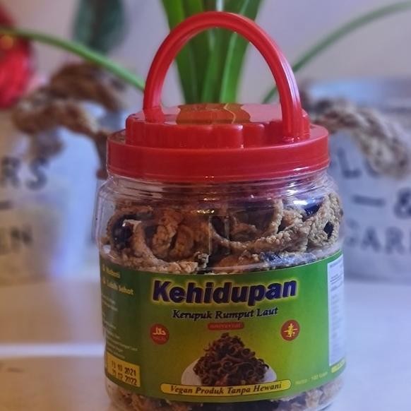

Kerupuk Sna Rumput Laut Ikan Asin Vegetarian Vegan Kehidupan
