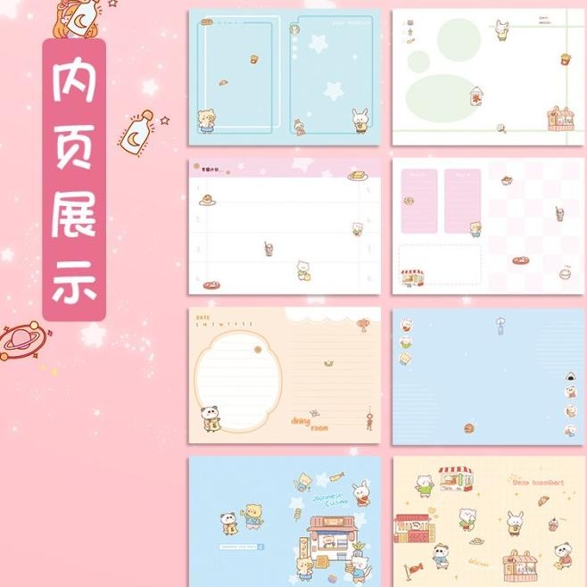 

Journal Cute A5 Magnetic Notebook Diary Agenda Planner Jurnal Buku