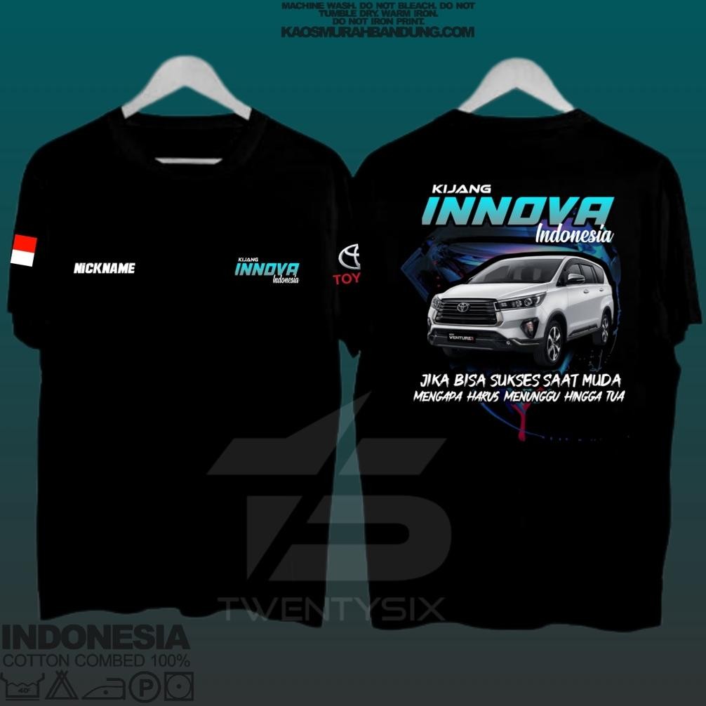 Promo Kaos Custom Kijang Innova Club