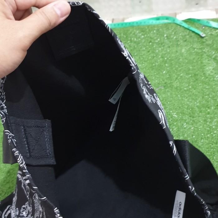 Adidas Original Goofy Shopper Bag Canvas Navy Bnwt Resmi